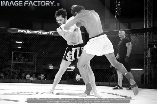 2015-06-13 Milano in the Cage 2015 - Mixed Martial Arts 5175 Luca Tagliarino-Abdessamad El Bahjoui - Muay Kard Chieck